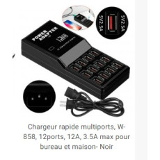 Chargeur rapide multiports